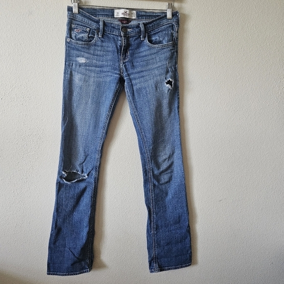 Hollister Denim - Hollister Bootcut Distressed Jeans 26x33